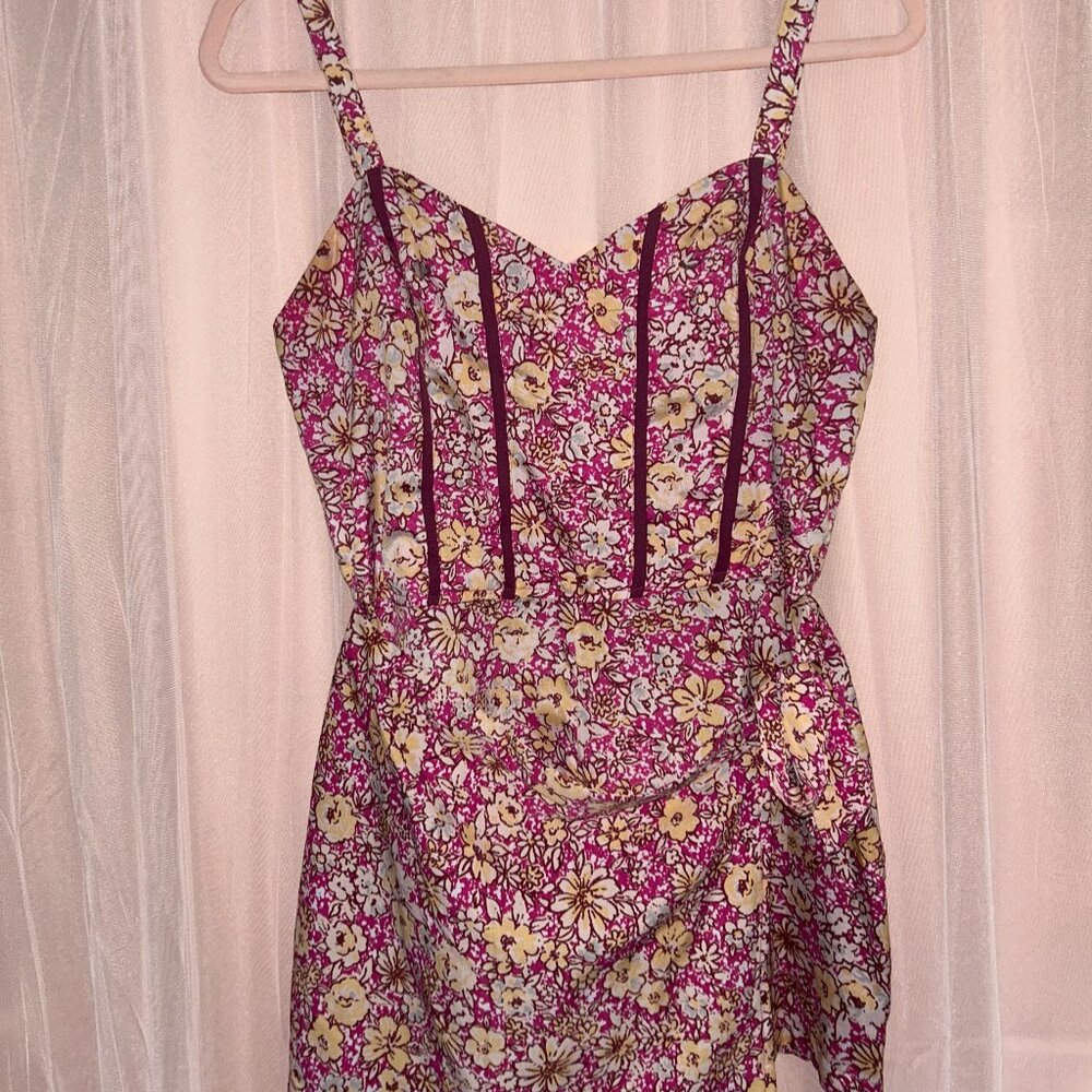 Land of the Free - Romper/Wrap - M - Pink - Floral